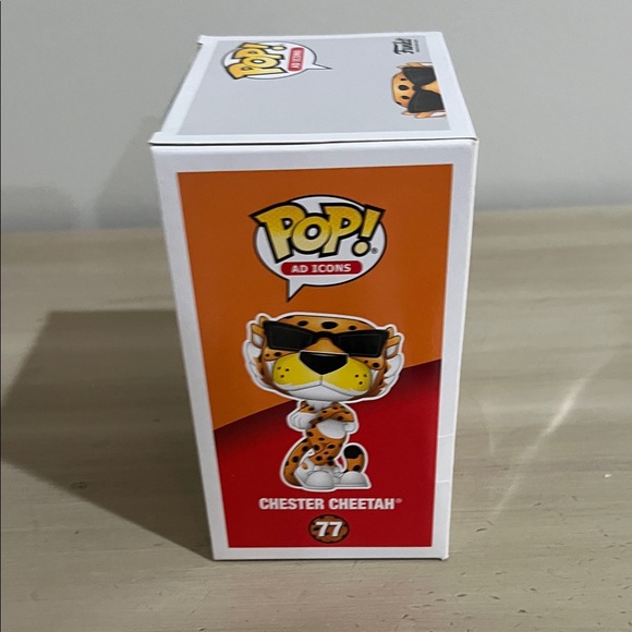 Funko Pop 77 Cheetos Chester Cheetah Vinyl Figure Collectible Gift New in Box - Picture 4 of 5
